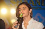 Alia Bhatt at Shaandaar song launch on 8th Oct 2015